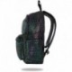 Plecak pikowany skórzany CoolPack CP RUBY LEATHER GLAM HOLO czarny holograficzny - Cool-pack.pl