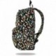 Plecak pikowany zamszowy CoolPack CP RUBY FEATHERS BLACK Czarny w piórka metaliczny - Cool-pack.pl