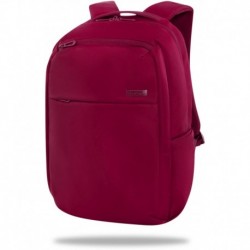 Plecak na laptop 15,6" CoolPack BOLT biznesowy BURGUNDY bordowy do pracy DAMSKI