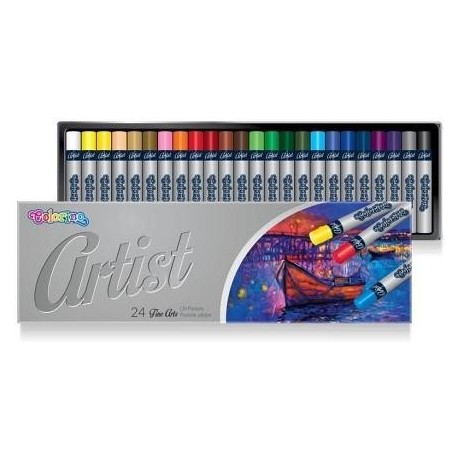 Pastele olejne Colorino Artist 24 kolory - Cool-pack.pl