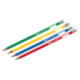 Ołówek dla dzieci do nauki pisania trójkątny z gumką JUMBO COLORINO