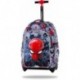 Szkolny plecak na kółkach JACK Disney SPIDERMAN szary chłopięcy walizka