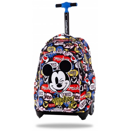 Plecak szkolny na kółkach Disney komiksowy Myszka Mickey unisex CoolPack