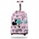 Plecak różowy na kółkach dziewczęcy Disney Myszka Minnie 24L JACK CP