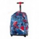 Plecak na kółkach do szkoły chłopięcy SPIDERMAN Disney kolorowy świecący