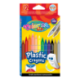 Kredki świecowe wymazywalne - plastikowe 12 kolorów z gumką Colorino kids - Cool-pack.pl