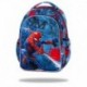 ŚWIECĄCY plecak szkolny dla pierwszoklasisty SPIDERMAN CoolPack JOY S niebieski LED - Cool-pack.pl