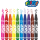 Flamastry dwustronne z pieczątkami 10 sztuk Colorino kids - Cool-pack.pl