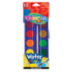 Farby akwarelowe duża pastylka 12 kolorów Colorino kids - Cool-pack.pl