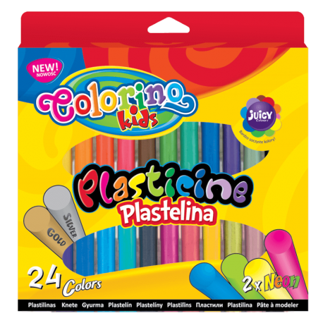 Plastelina 24 kolory Colorino kids - Cool-pack.pl