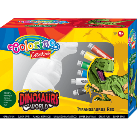 Dinozaur do malowania Tyranozaur Colorino Creative - Cool-pack.pl