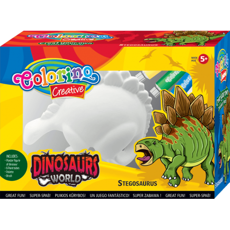 Zestaw do malowania Stegozaur Colorino Creative dinozaur - Cool-pack.pl