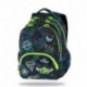 Plecak duży 30L chłopięcy do szkoły BENTLEY BADGES GREEN naszywki CP