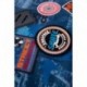 Plecak młodzieżowy CoolPack CP BENTLEY BADGES B BLUE Niebieski z naszywkami dla chłopca - Cool-pack.pl