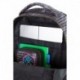 Plecak młodzieżowy CoolPack CP DART BADGES G GREY szary TROPIKALNY z naszywkami dla dziewczyn - Cool-pack.pl
