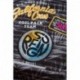 Plecak młodzieżowy CoolPack CP DART BADGES G GREY szary TROPIKALNY z naszywkami dla dziewczyn - Cool-pack.pl