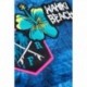 Plecak młodzieżowy CoolPack CP DART BADGES G BLUE niebieski TROPIKALNY z naszywkami dla dziewczyn - Cool-pack.pl