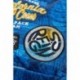 Plecak młodzieżowy CoolPack CP DART BADGES G BLUE niebieski TROPIKALNY z naszywkami dla dziewczyn - Cool-pack.pl