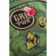Plecak młodzieżowy CoolPack CP DART BADGES G GREEN zielony KHAKI TROPIKALNY z naszywkami dla dziewczyn - Cool-pack.pl