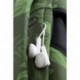Plecak młodzieżowy CoolPack CP DART BADGES G GREEN zielony KHAKI TROPIKALNY z naszywkami dla dziewczyn - Cool-pack.pl