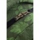 Plecak młodzieżowy CoolPack CP DART BADGES G GREEN zielony KHAKI TROPIKALNY z naszywkami dla dziewczyn - Cool-pack.pl