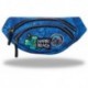 Saszetka / nerka na pas CoolPack CP ALBANY BADGES G BLUE niebieska blue TROPIKALNA dla dziewczyn - Cool-pack.pl