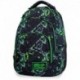 Plecak młodzieżowy CoolPack CP VANCE ELECTRIC GREEN zielone błyskawice - Cool-pack.pl