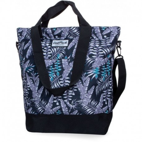 Damska torba w tropikalne liście CoolPack CP SOHO PALM shopperka