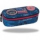 Piórnik usztywniany ETUI CoolPack CP CAMPUS BADGES B BLUE niebieski skate z naszywkami - Cool-pack.pl