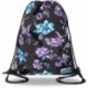 Worek dla nastolatki plecak CoolPack czarny w fioletowe kwiaty SOLO L