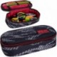 Piórnik czarny CoolPack CP saszetka z klapką CAMPUS TOPO RED czarny dla chłopaka - Cool-pack.pl