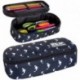Piórnik CoolPack CP saszetka z klapką CAMPUS SHARKS granatowy w rekiny - Cool-pack.pl