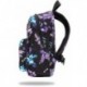Mały plecaczek CoolPack damski czarny w kwiaty Violet Dream miejski