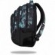 Czarny plecak szkolny CoolPack GREEN HAWK w liście DRAFTER CP 17" - Cool-pack.pl