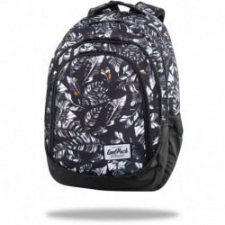 Plecak w piórka CoolPack LIGHT NOIR czarny DRAFTER CP 17"