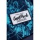 Plecak dziewczęcy do szkoły CoolPack niebieski z kwiatami Gillyflower