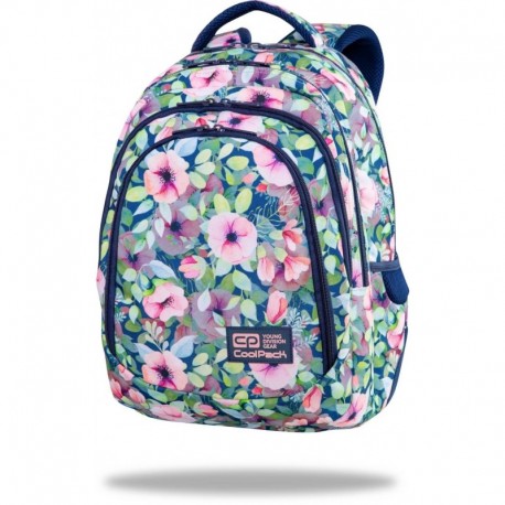 Plecak do szkoły w kwiaty CoolPack pastelowy Pastel Garden dla nastolatki
