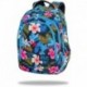 Plecak 3 komorowy CoolPack CHINA ROSE kolorowe kwiaty DRAFTER CP 17" - Cool-pack.pl