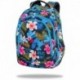 Plecak szkolny CoolPack 3 komory kolorowy w kwiaty China Rose 28L