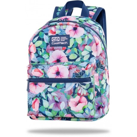 Plecak damski pastelowy CoolPack jednokomorowy w kwiaty Pastel Garden