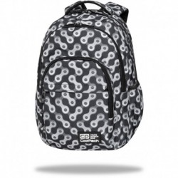Plecak młodzieżowy czarny CoolPack dla nastolatka LINKS łańcuch BASIC PLUS 17"