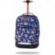 Plecak na kółkach dla dziewczyn CoolPack do szkoły w lamy granatowy 29L