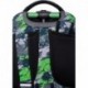 Plecak szkolny chłopięcy na kółkach CoolPack zielony czarny Triogreen