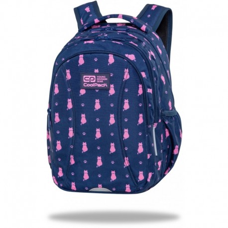 Plecak dla pierwszoklasisty koty CoolPack NAVY KITTY granatowy JOY S CP 15” - Cool-pack.pl