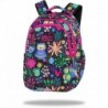 Plecak do 1 klasy CoolPack kolorowy dla dziewczynki COLOR BOMB sowy i kwiaty JOY S 15"