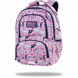 Różowy plecak dla dziewczynki CoolPack PINK OCEAN zwierzaki SPINER TERMIC CP 16"