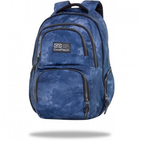 Plecak do szkoły średniej CoolPack FOGGY BLUE AERO CP 17” niebieski
