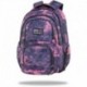 Dwukomorowy plecak dla nastolatki CoolPack FOGGY PINK AERO CP 17” różowo-fioletowy
