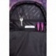 Dwukomorowy plecak dla nastolatki CoolPack FOGGY PINK AERO CP 17” różowo-fioletowy