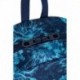 Niebieski plecak miejski w kwiaty CoolPack GILLYFLOWER damski SLIGHT CP 13”